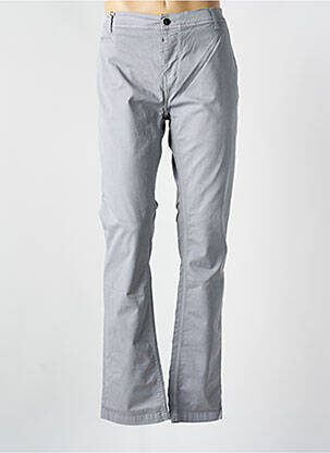 Pantalon chino tissage popeline taille normale gris DN.SIXTY SEVEN homme