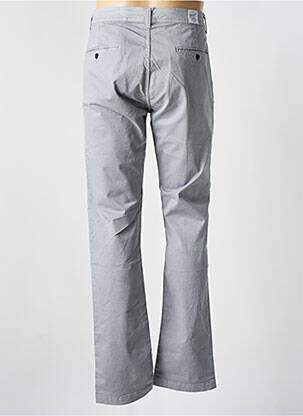 Pantalon chino tissage popeline taille normale gris DN.SIXTY SEVEN homme