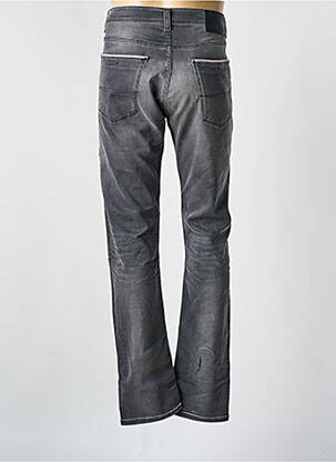 Jeans coupe droite fermeture zippée sous rabat boutonné taille normale gris DN.SIXTY SEVEN homme