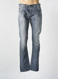 Jeans coupe droite fermeture boutonnée sur le devant taille basse gris DN.SIXTY SEVEN homme