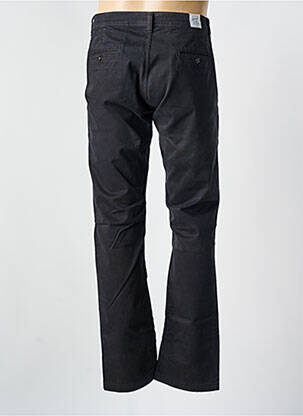 Pantalon chino tissage popeline taille normale noir DN.SIXTY SEVEN homme