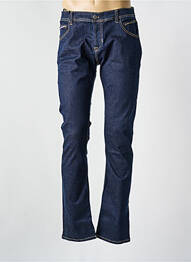 Jeans coupe droite fermeture zippée sous rabat boutonné taille normale bleu DN.SIXTY SEVEN homme