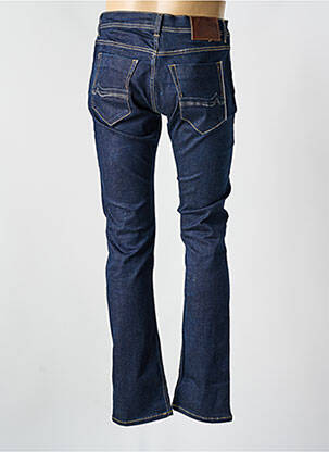 Jeans coupe droite fermeture zippée sous rabat boutonné taille normale bleu DN.SIXTY SEVEN homme