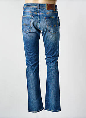 Jeans coupe droite fermeture zippée sous rabat boutonné taille normale bleu DN.SIXTY SEVEN homme