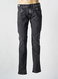 Jeans coupe slim stretch taille normale noir REPLAY homme