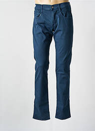 Pantalon droit stretch taille normale bleu REPLAY homme