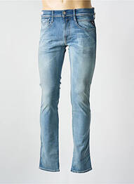 Jeans coupe slim stretch taille normale bleu REPLAY homme