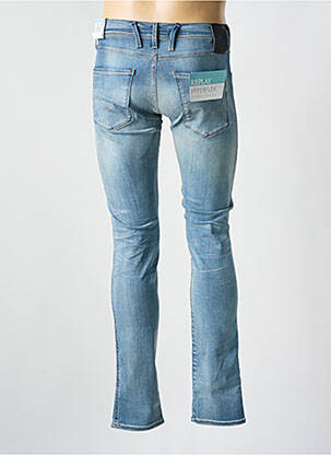 Jeans coupe slim stretch taille normale bleu REPLAY homme