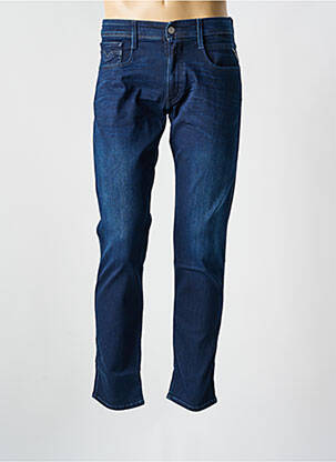 Jeans coupe slim tissage brut taille normale bleu REPLAY homme