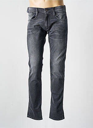 Jeans coupe slim poches taille normale gris REPLAY homme