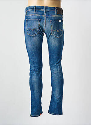 Jeans coupe slim stretch taille normale bleu REPLAY homme