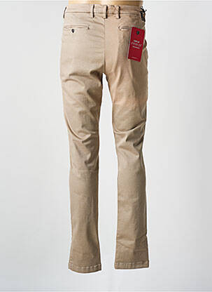 Pantalon slim stretch taille normale beige REPLAY homme