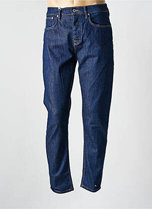 Jeans coupe droite fermeture zippée sous rabat boutonné taille normale bleu SCOTCH & SODA homme