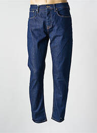Jeans coupe droite fermeture zippée sous rabat boutonné taille normale bleu SCOTCH & SODA homme