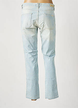 Jeans coupe droite stretch taille normale bleu BÔ-M femme