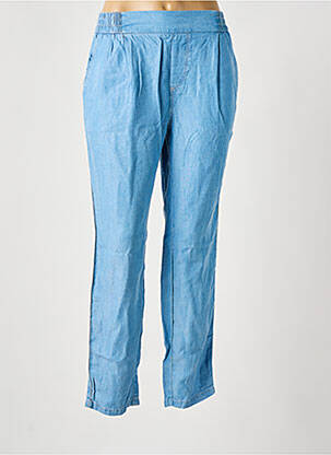 Pantalon droit taille élastique taille normale bleu SALSA femme