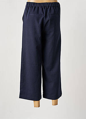 Pantalon 7/8 taille haute taille haute bleu MINIMUM femme
