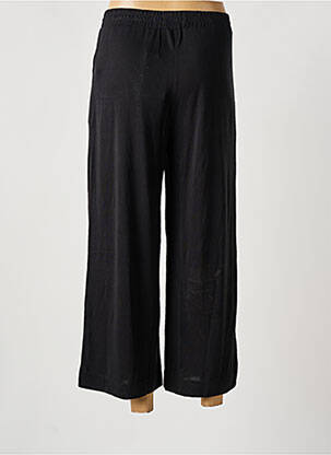 Pantalon 7/8 taille haute taille haute noir ICHI femme