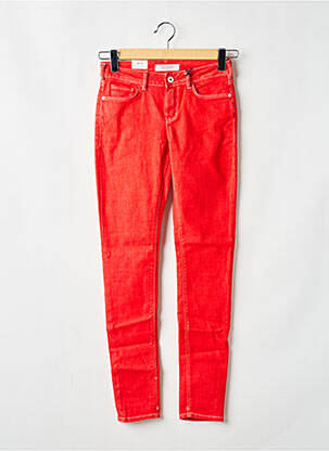 Jeans skinny taille normale taille normale rouge SCOTCH & SODA femme