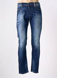 Jeans coupe slim fermeture boutonnée sur le devant taille normale bleu DIESEL homme