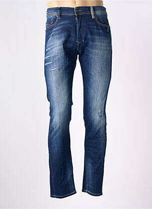 Jeans coupe slim fermeture boutonnée sur le devant taille normale bleu DIESEL homme