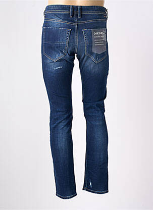 Jeans coupe slim fermeture boutonnée sur le devant taille normale bleu DIESEL homme