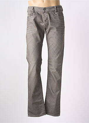 Jeans coupe droite effet usé taille normale gris DIESEL homme