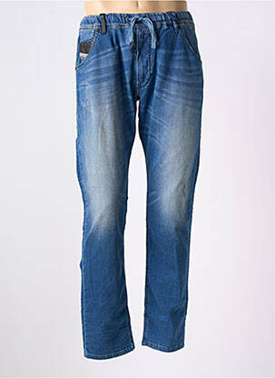 Jeans coupe slim stretch taille normale bleu DIESEL homme