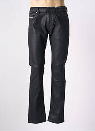 Jeans coupe slim stretch taille normale noir DIESEL homme