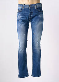 Jeans coupe slim fermeture boutonnée sur le devant taille normale bleu DIESEL homme
