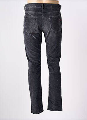 Pantalon slim tissage velours taille normale gris DIESEL homme