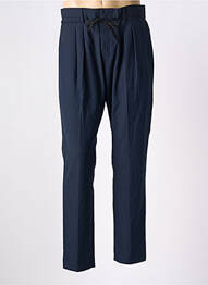 Pantalon slim taille à pinces taille haute bleu ANTONY MORATO homme