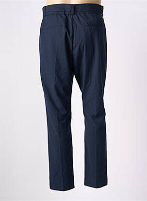 Pantalon slim taille à pinces taille haute bleu ANTONY MORATO homme