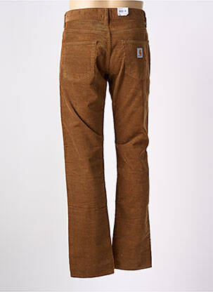 Pantalon droit tissage velours taille normale marron CARHARTT homme