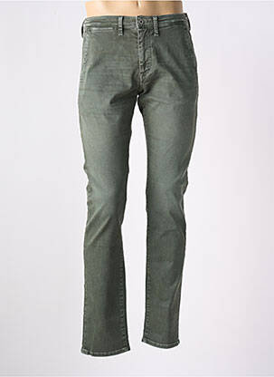 Pantalon chino stretch taille normale vert PEPE JEANS homme