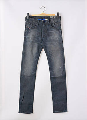 Jeans coupe slim fermeture boutonnée sur le devant taille normale gris DIESEL homme