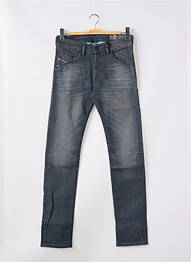 Jeans coupe slim fermeture boutonnée sur le devant taille normale gris DIESEL homme
