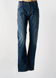 Jeans coupe slim stretch taille normale bleu DONOVAN homme