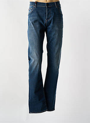 Jeans coupe slim stretch taille normale bleu DONOVAN homme