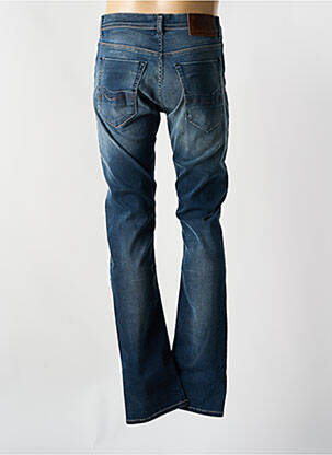 Jeans coupe slim fermeture boutonnée sur le devant taille normale bleu DONOVAN homme