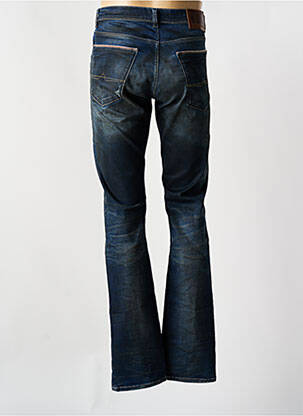Jeans coupe slim fermeture boutonnée sur le devant taille normale bleu DONOVAN homme