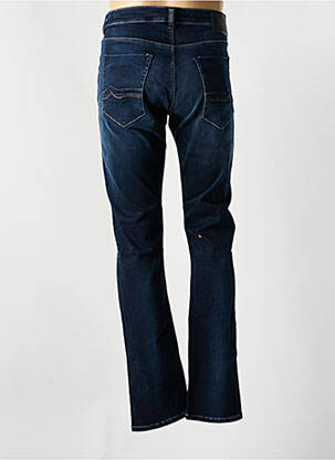 Jeans coupe slim fermeture boutonnée sur le devant taille normale bleu DONOVAN homme