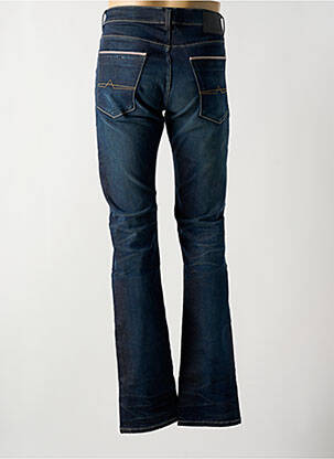 Jeans coupe slim fermeture boutonnée sur le devant taille normale bleu DONOVAN homme