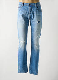 Jeans coupe slim slim taille basse bleu DONOVAN homme