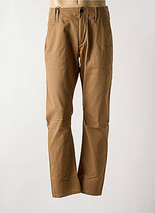 Pantalon chino stretch taille normale beige G STAR homme