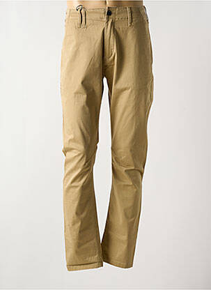 Pantalon chino stretch taille normale beige clair G STAR homme