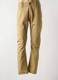 Pantalon chino stretch taille normale beige clair G STAR homme