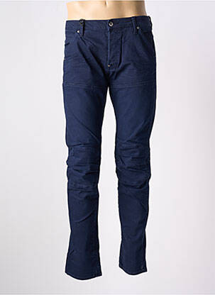 Jeans coupe slim fermeture boutonnée sur le devant taille normale bleu G STAR homme