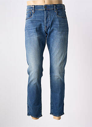 Jeans coupe slim fermeture boutonnée sur le devant taille normale bleu G STAR homme