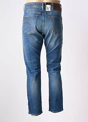 Jeans coupe slim fermeture boutonnée sur le devant taille normale bleu G STAR homme